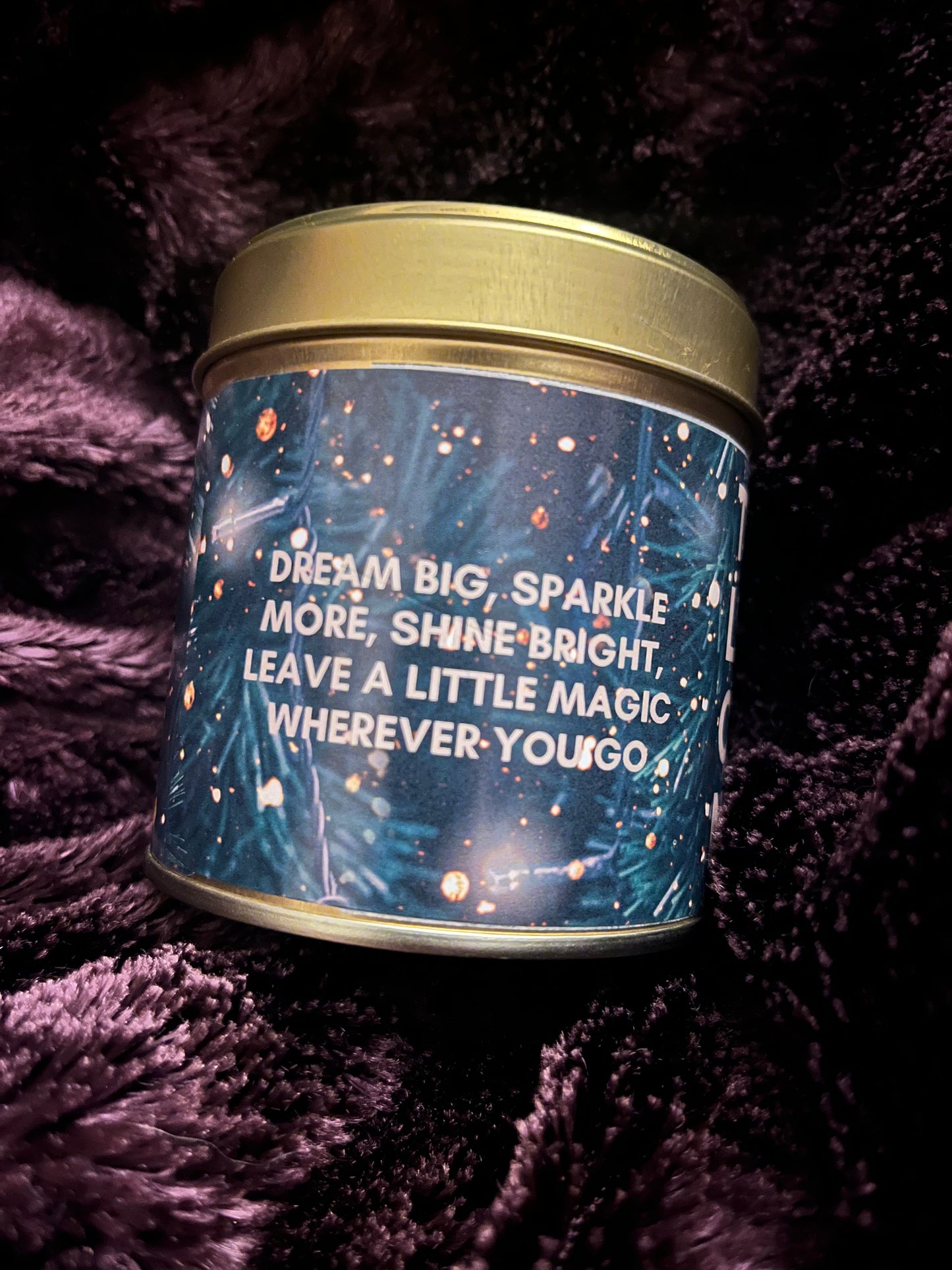 Christmas Candle — Twinkle Lights and Christmas Nights