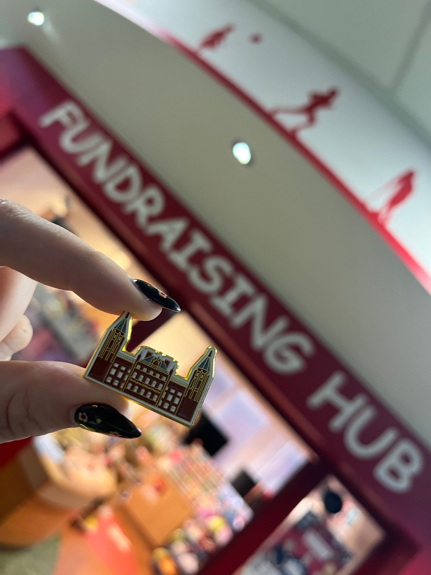 Hospital Front Pin Badge