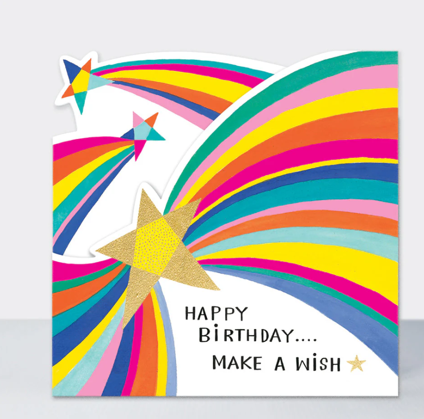 MAKE A WISH RAINBOW CARD SIDE10