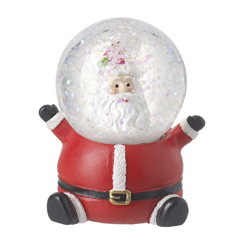 Sitting Santa Head Snowglobe*