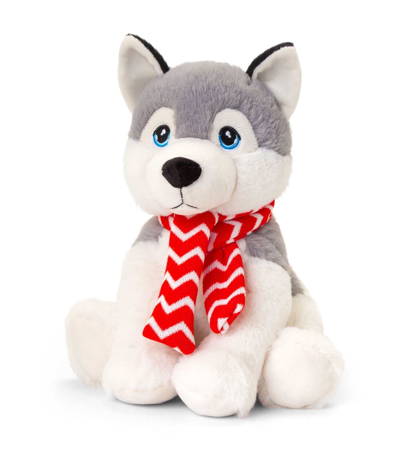 20cm Keeleco Husky with Scarf
