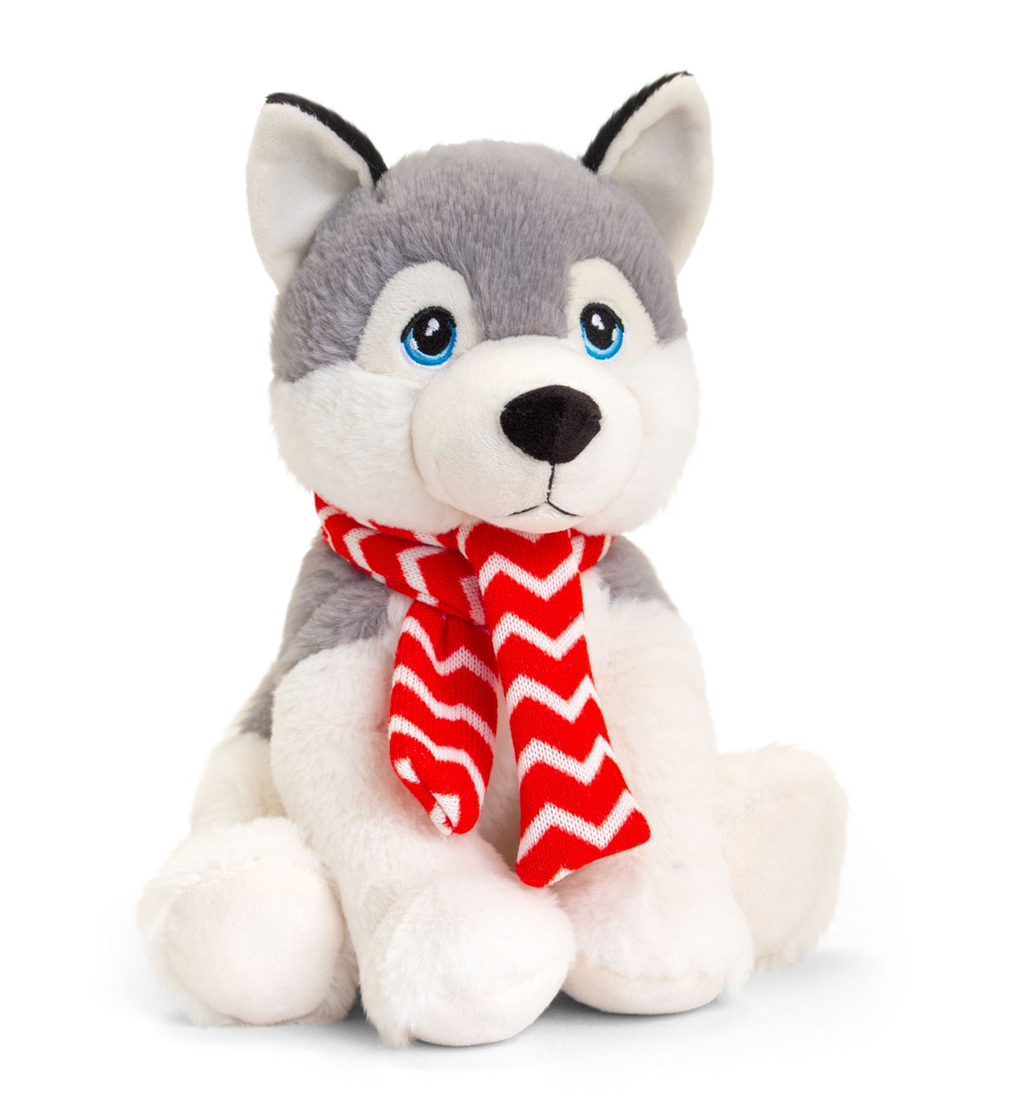 20cm Keeleco Husky with Scarf