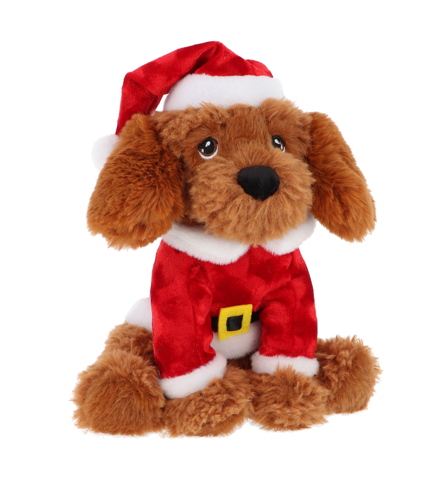 20cm Keeleco Cockapoo in Christmas Outfit