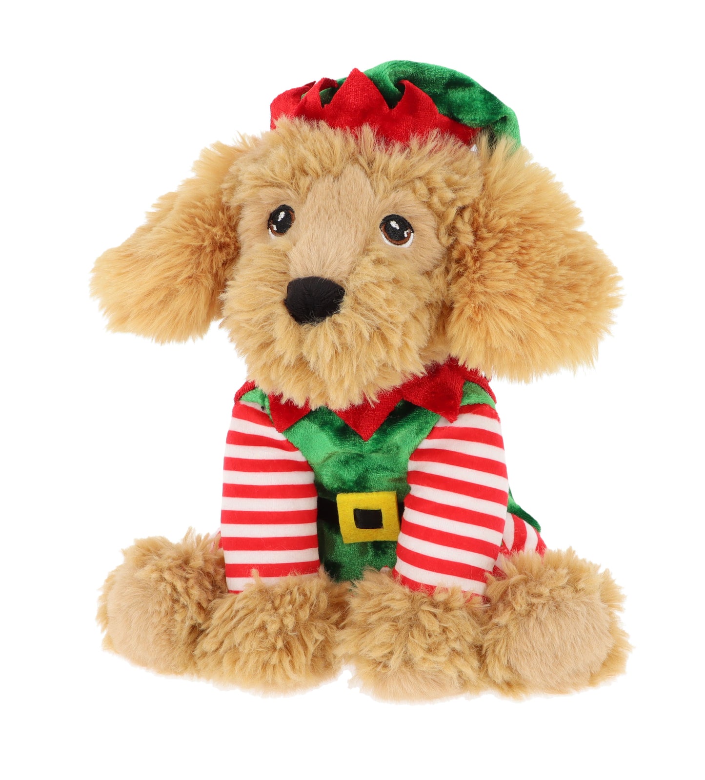 20cm Keeleco Cockapoo in Christmas Outfit