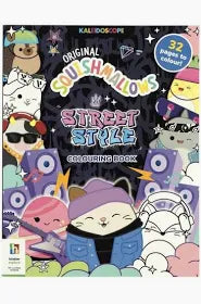 Squishmallows 'Street Style' Colouring Book