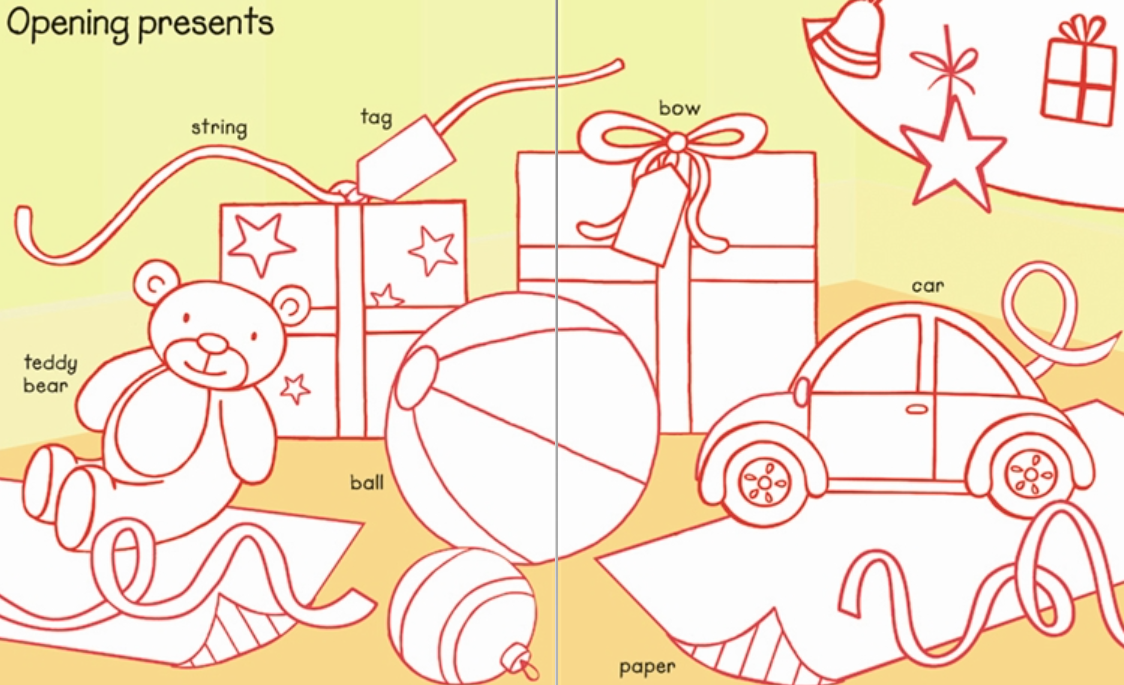 First Christmas Colouring Book*
