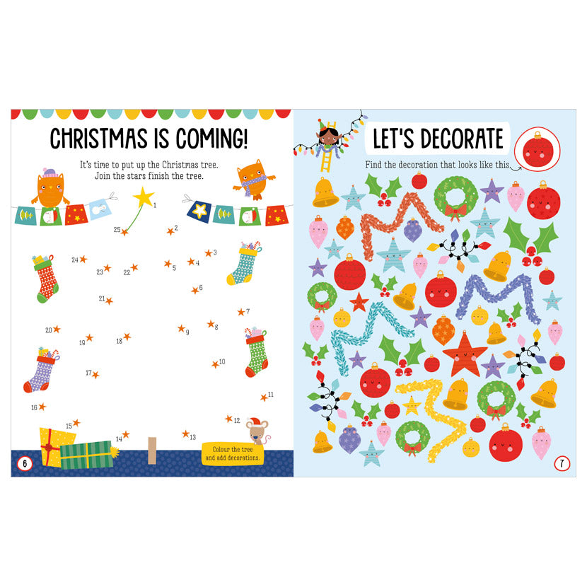 Christmas Felt Sticker Activity