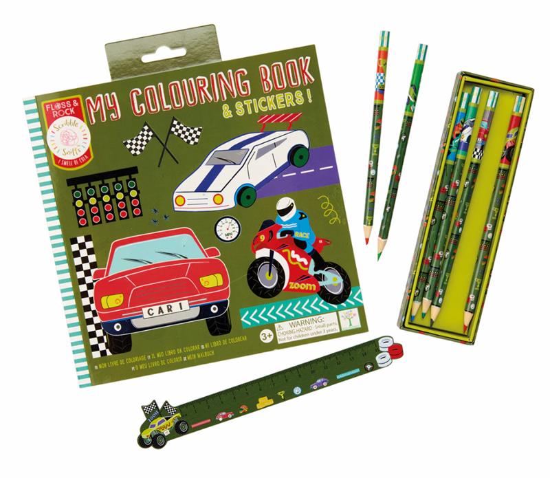 Scribble Sniffs My Colouring Book - Cars