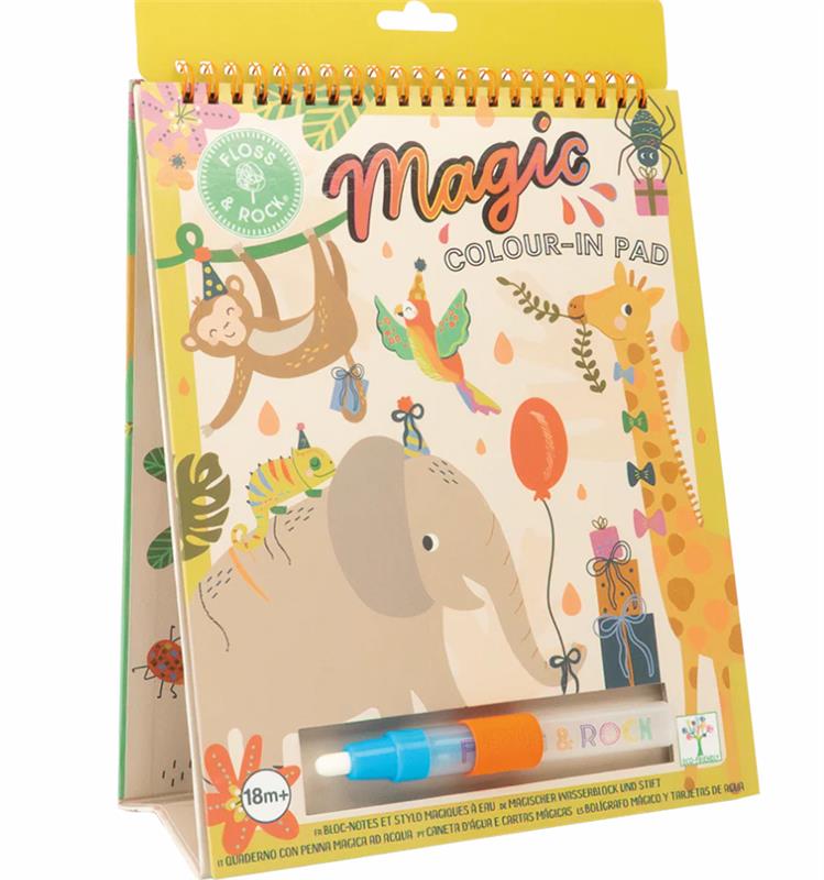 Magic Colour Changing Watercard Easel and Pen - Jungle