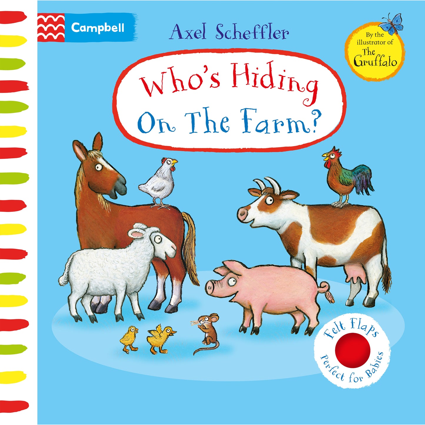 Who's Hiding on the Farm? Felt Flaps