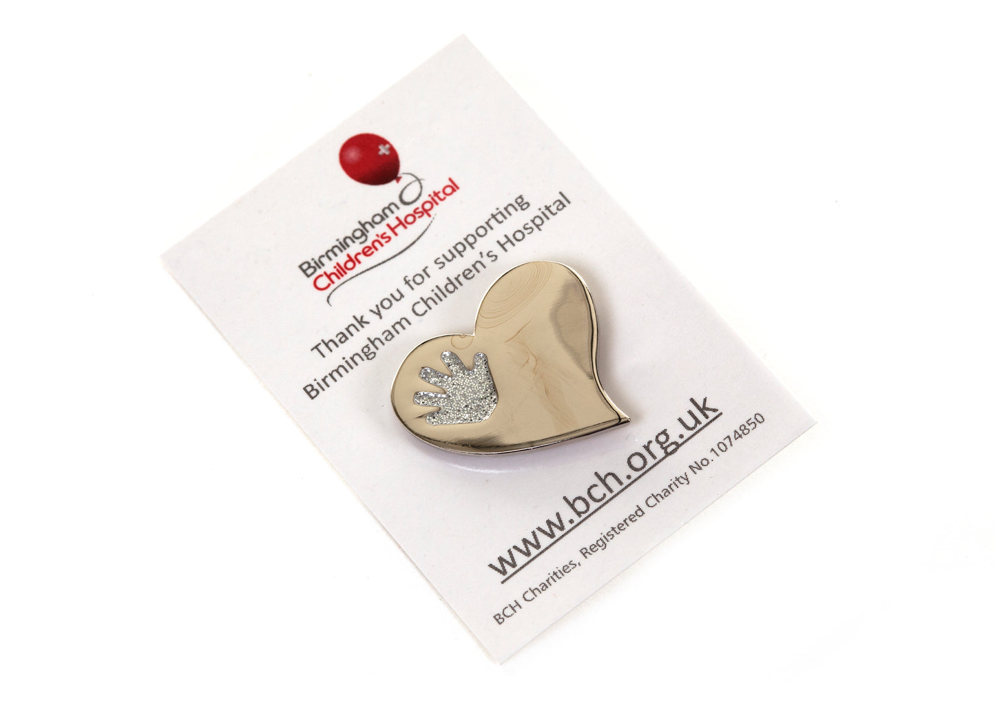 Heart Pin Badge