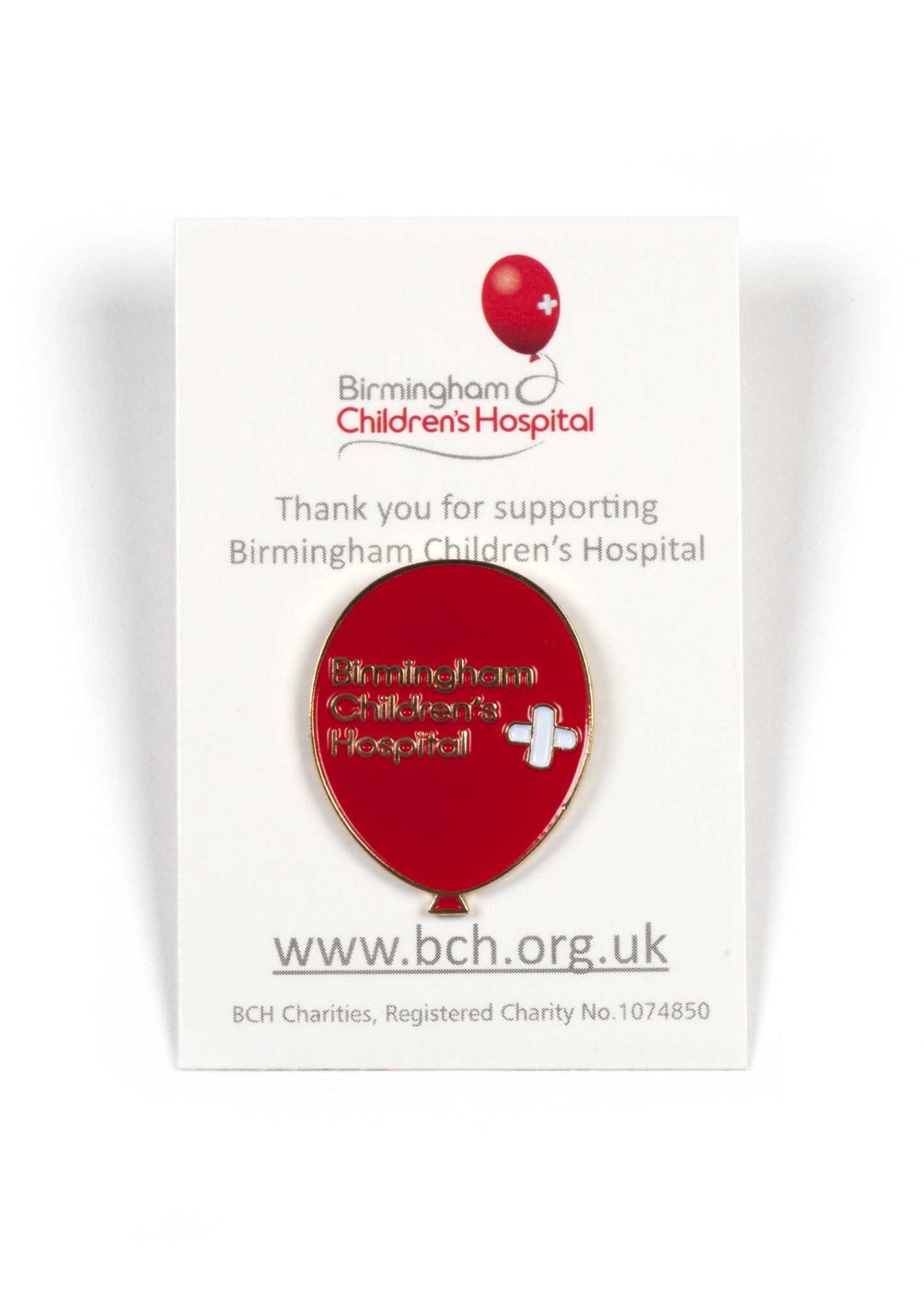 Red Balloon Pin Badge