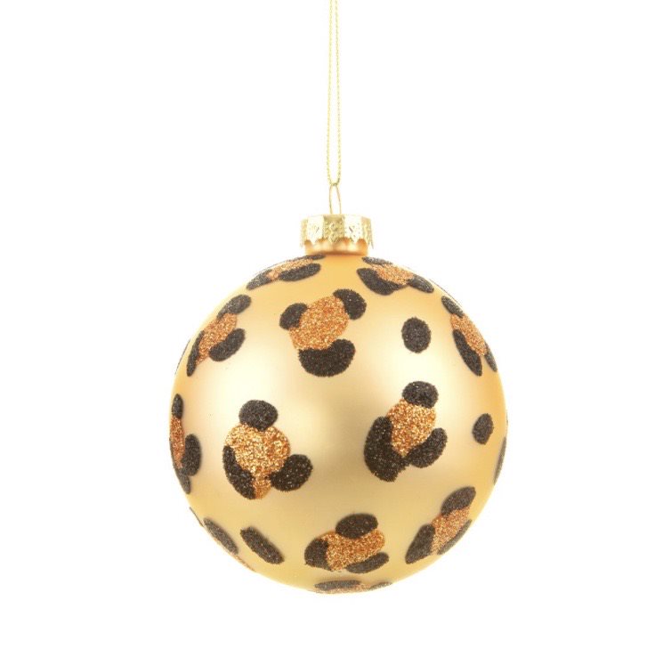 Leopard Print Bauble*