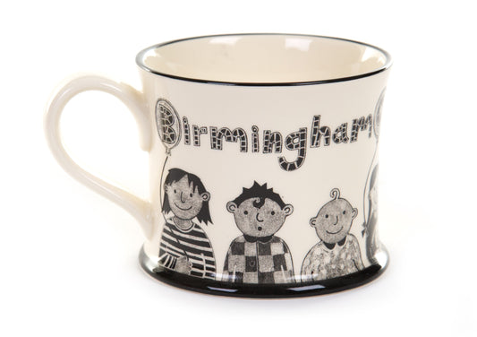 Black Moorland Mug