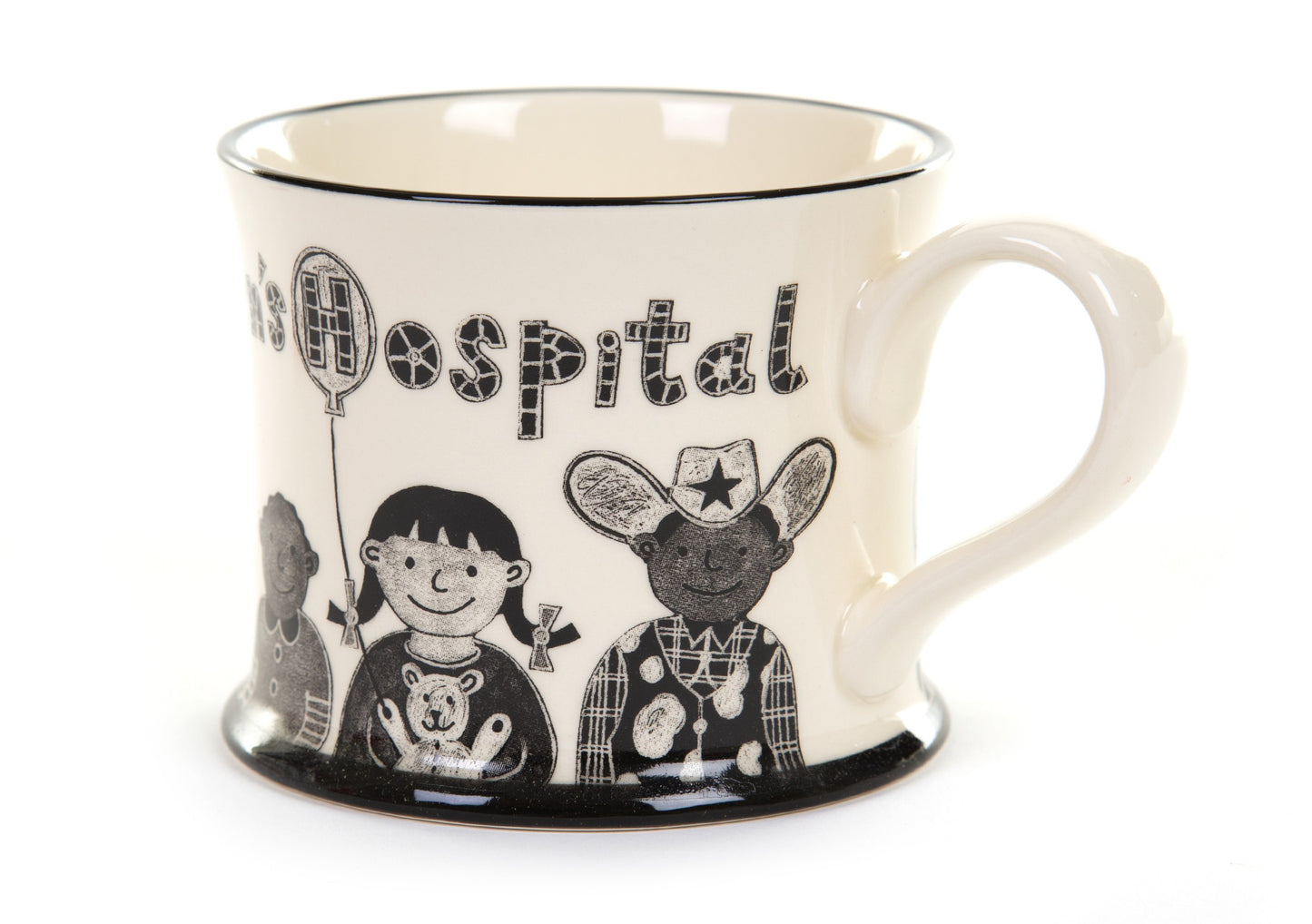 Black Moorland Mug