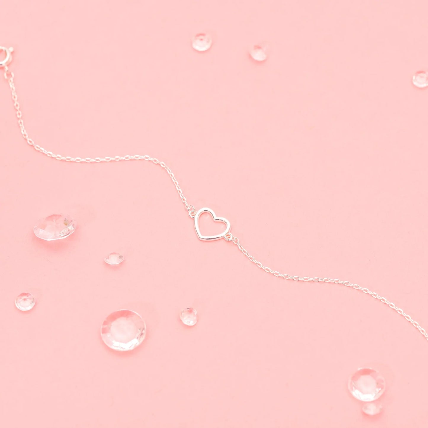 Positivity Heart Bracelet