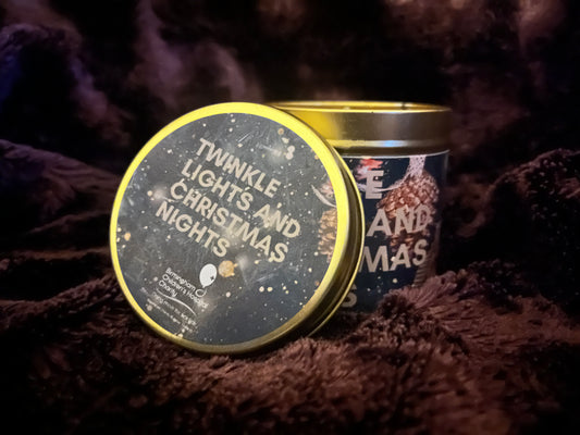 Christmas Candle — Twinkle Lights and Christmas Nights