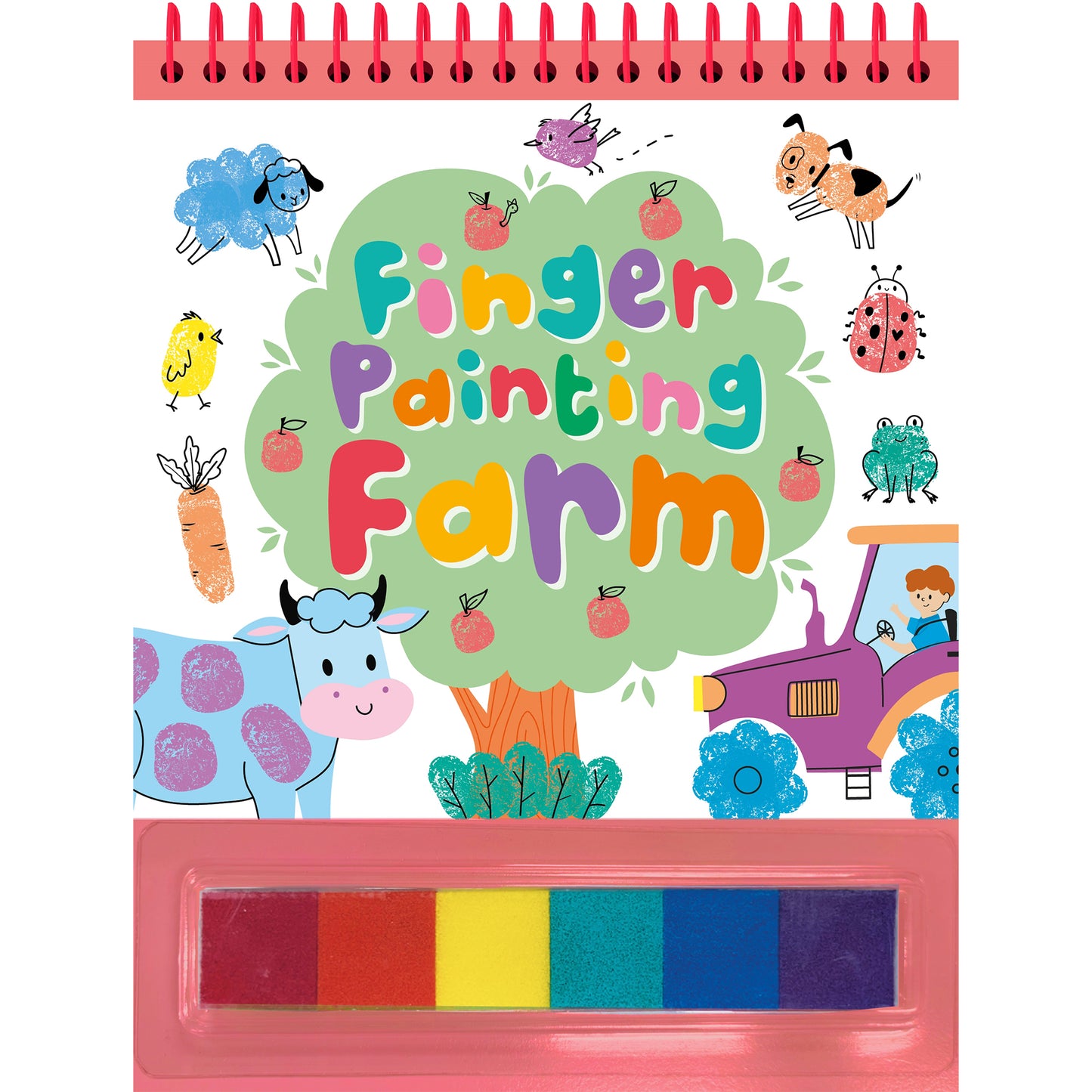 My Epic Easel Farm Finger Painting