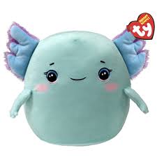 Charlie Axolotl Squish-a-boo 10"