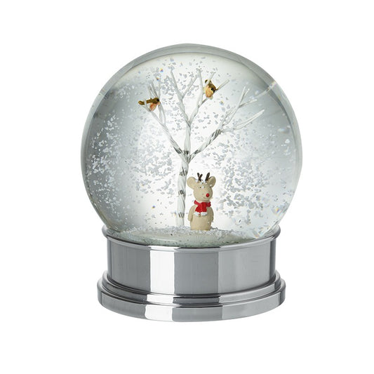 Snowglobe with Tree and Reindeer inside