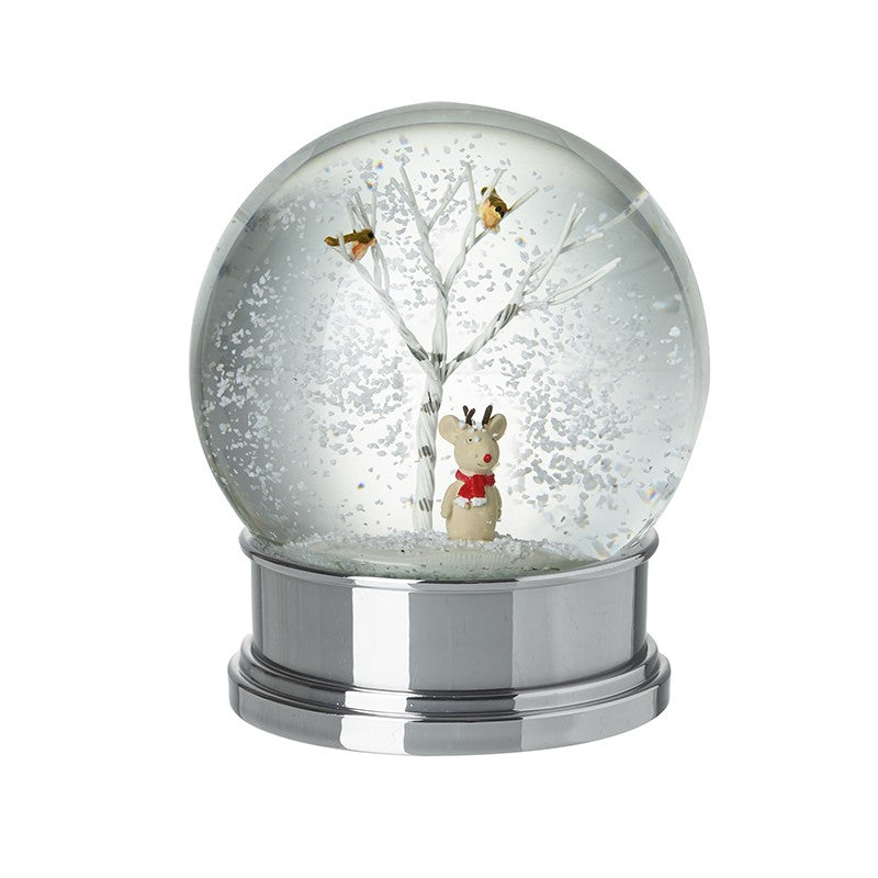 Snowglobe with Tree and Reindeer inside*