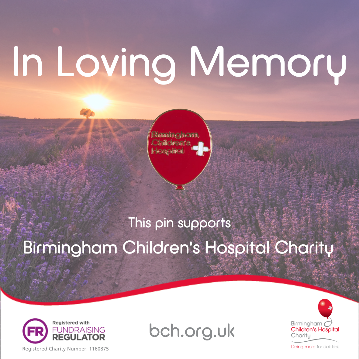 In Loving Memory Backing Card (card only)