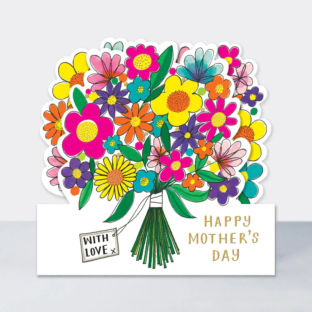Mother's Day With Love Bouquet Card