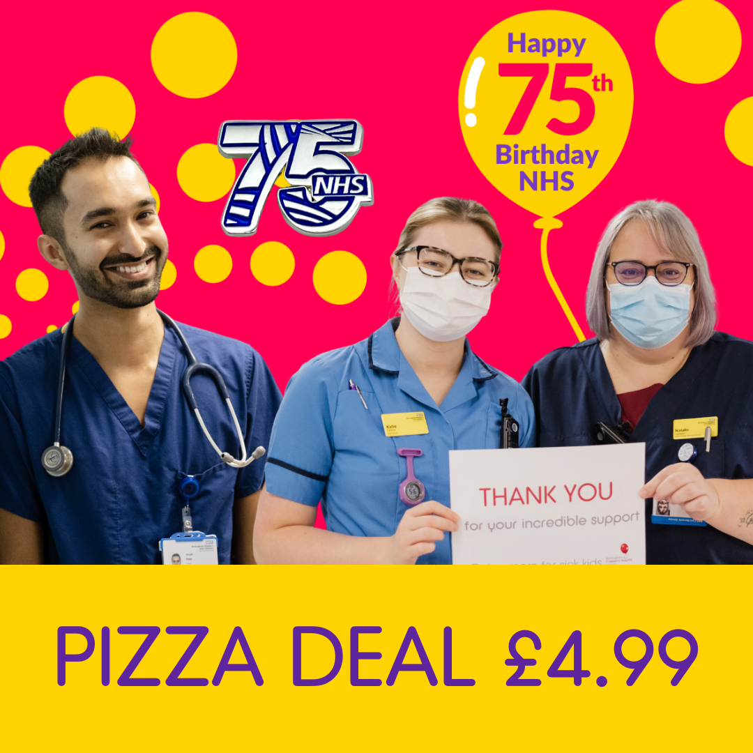 BWCH Pizza Deal - Please come down on the day now!