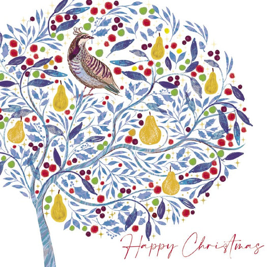 Partridge in Blue
