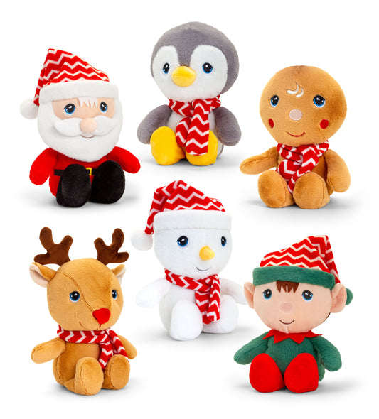 15cm Keeleco Chistmas Beanie Pals*