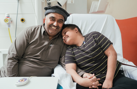 An overnight stay in our hospital's on-site parent accomodation