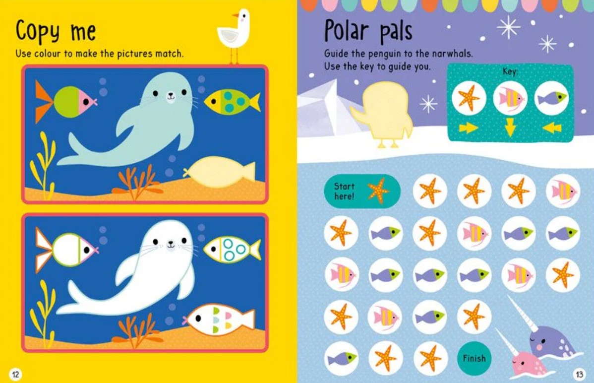 Big Stickers For Little Hands - Ocean Creatures