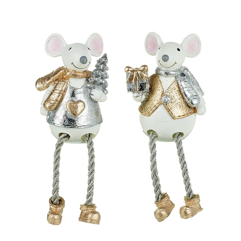 Polyresin Mice Mix With Long Legs
