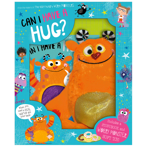 The Very Hungry Worry Monster Can I Have a Hug?