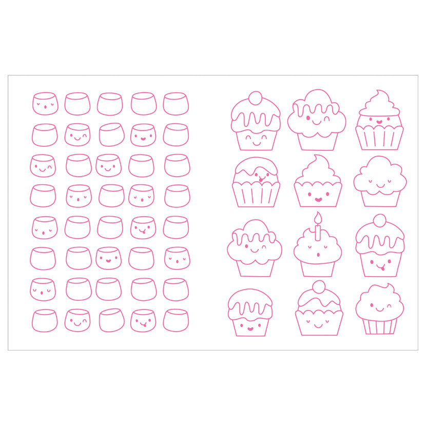 Colour Your Own Cupcake Squishy
