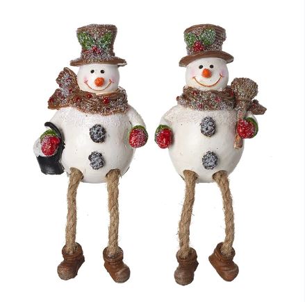 Dangly Resin Snowman*