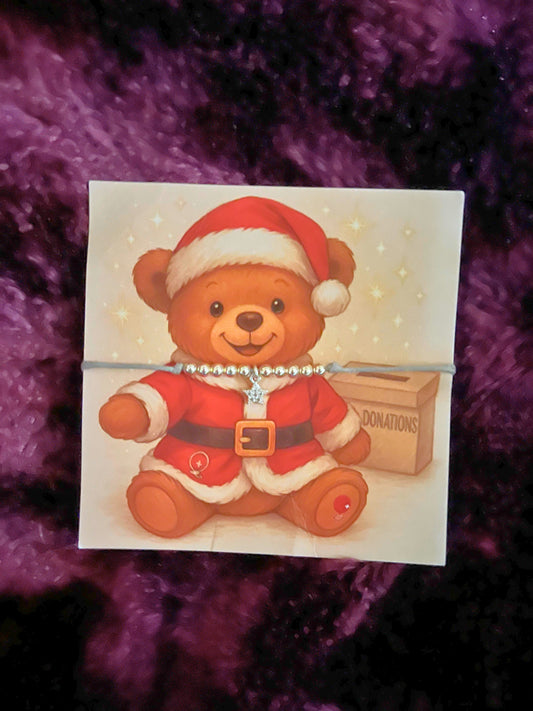 BCH Bertie Bear Santa Bracelet