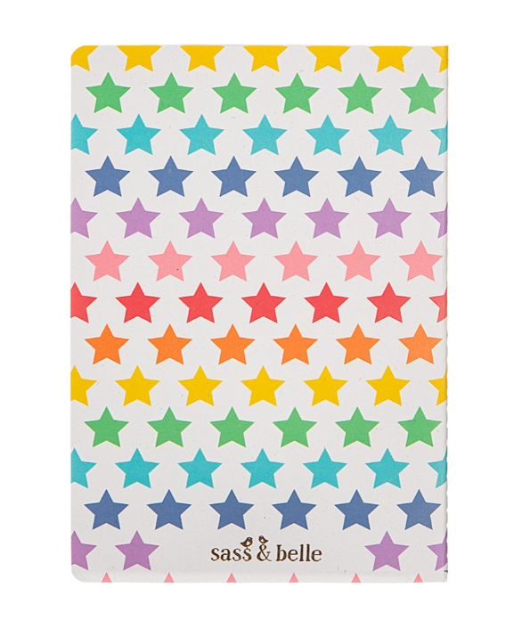 Rainbow Stars A5 Notebook