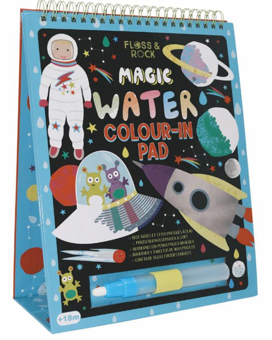 Magic Colour Changing Watercard Easel and Pen - Space