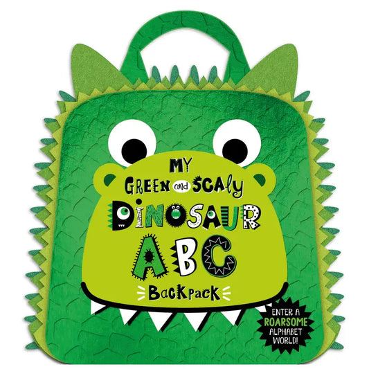 My Green and Scaly Dinosaur ABC Backpack