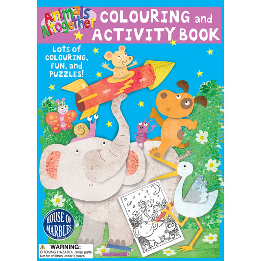 Animals Altogether Colouring Book