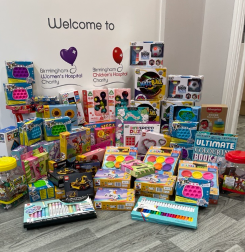 One hand-picked toy through our Celebration Toy Fund