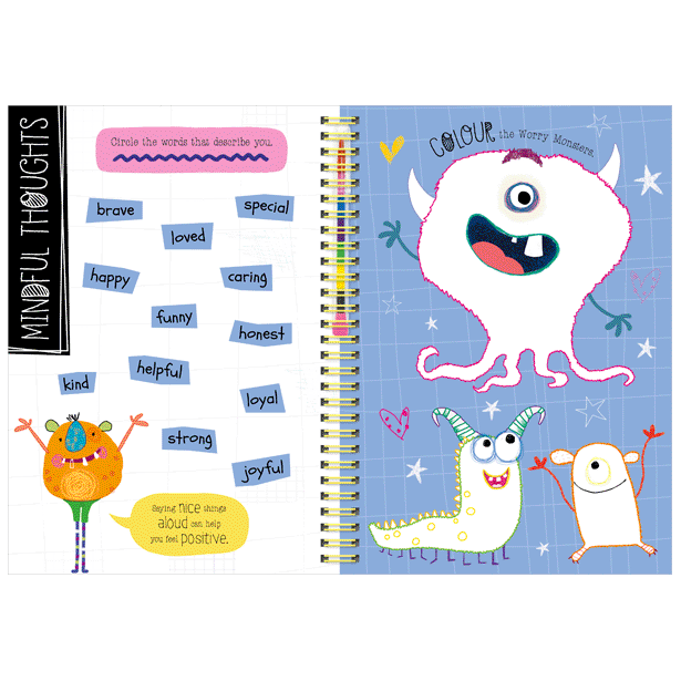 The Very Hungry Worry Monster Mindful Journal