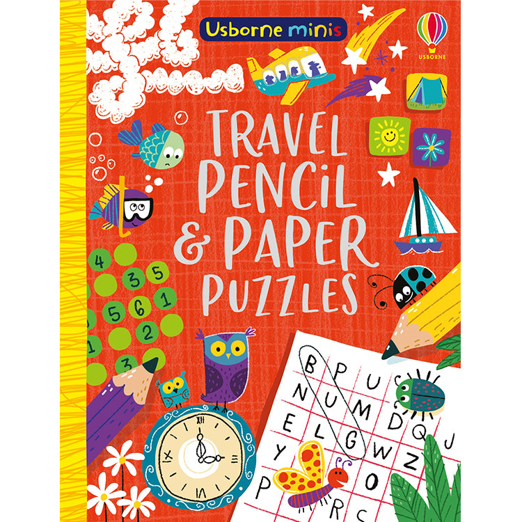 Mini Travel Pencil & Paper Puzzles