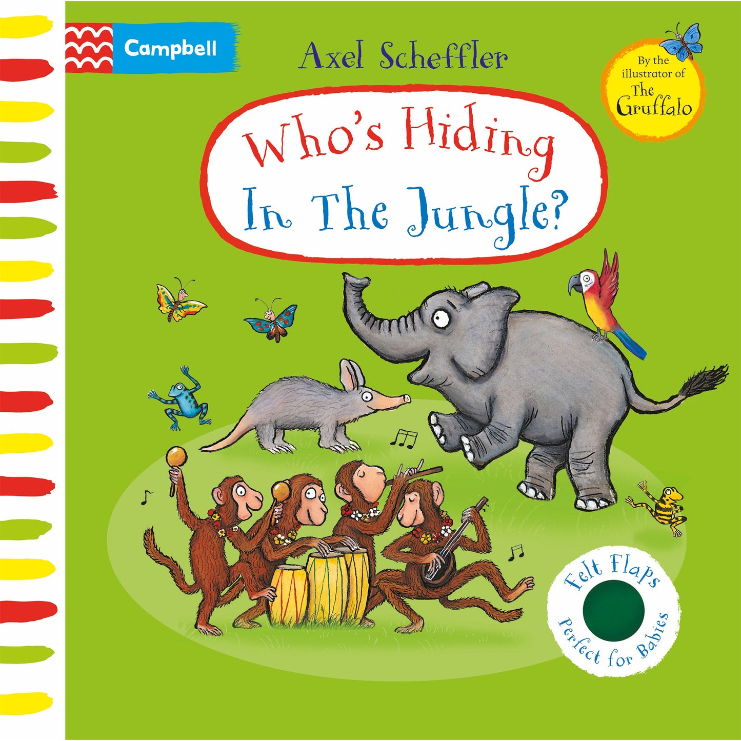 Who's Hiding in the Jungle? Felt Flaps