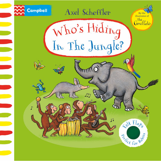 Who's Hiding in the Jungle? Felt Flaps