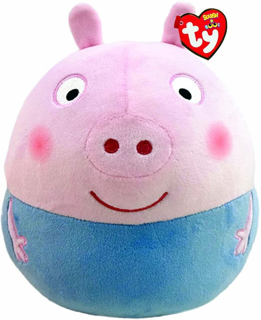 10" George Pig Squish-a-boo