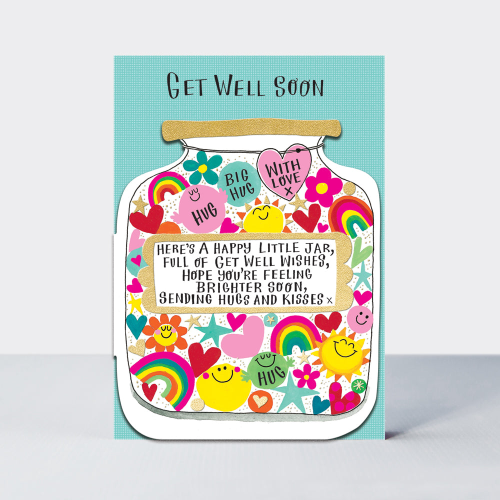 Get Well Soon Sweetie Jar Card