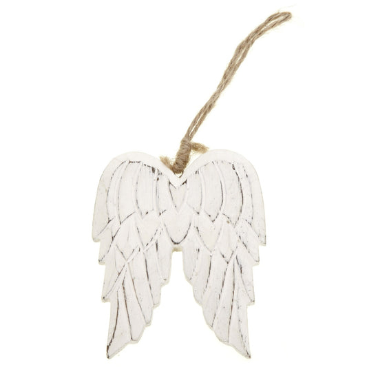 Carved Wooden Angel Wings