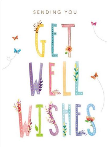 Get Well - Get Well Wishes Card